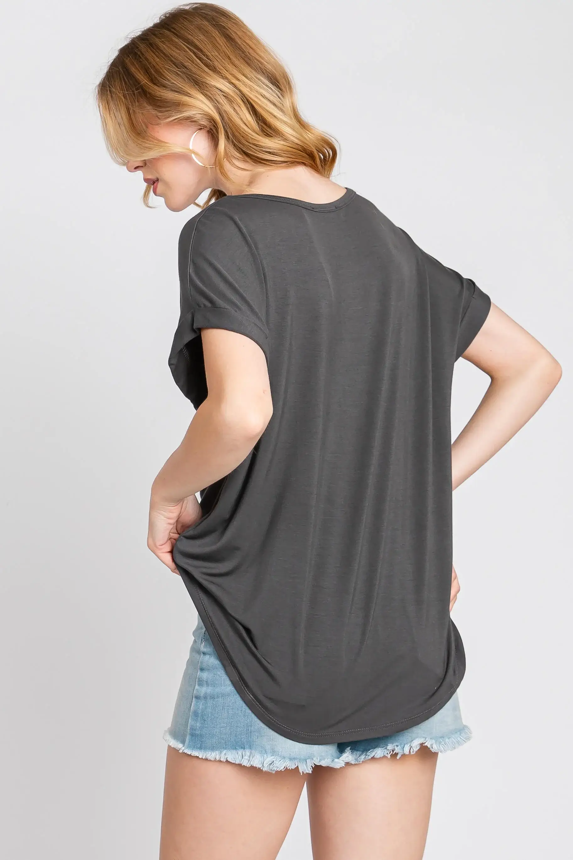 Final Touch - Vendita all'ingrosso Top in maglia - Donna - Top Girocollo in Modal Rayon - T3104856