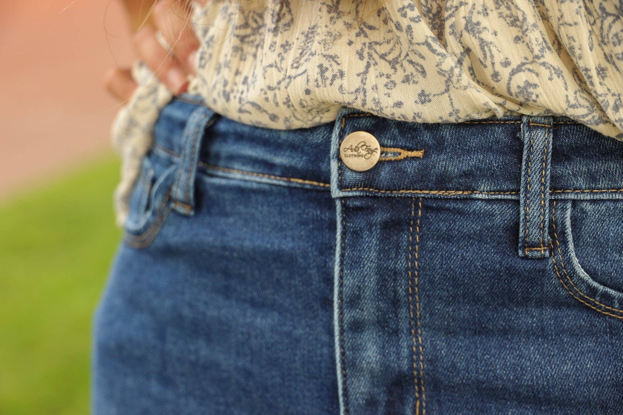 Ada Faye - Vendita all'ingrosso Gonna - Donna - Gonna in jeans Ada Faye, scura (allungata)3