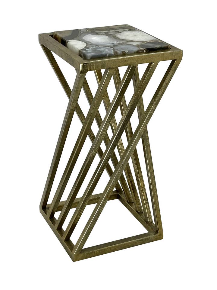 Autumn Gold Table with a Botswana Finish for wholesale by Elegance Beyond