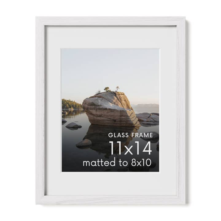 Haus and Hues - Wholesale Picture Frame - White Oak Frame with Glass8