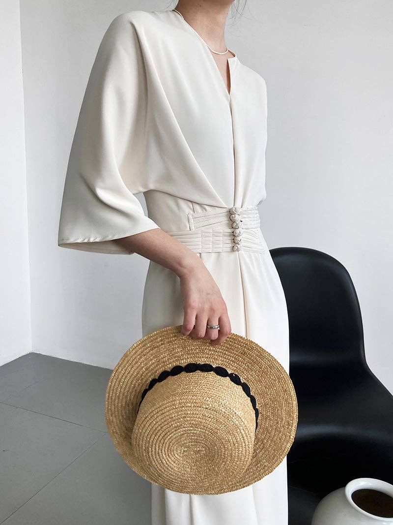 Marayn - Vente Robe – femme - 2025 NOUVELLE Robe Noeud Élégante Moderne Chic Touche Chinoise66