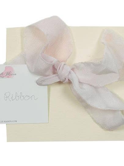 WISH RIBBON for wholesale by Aquarelle Maison