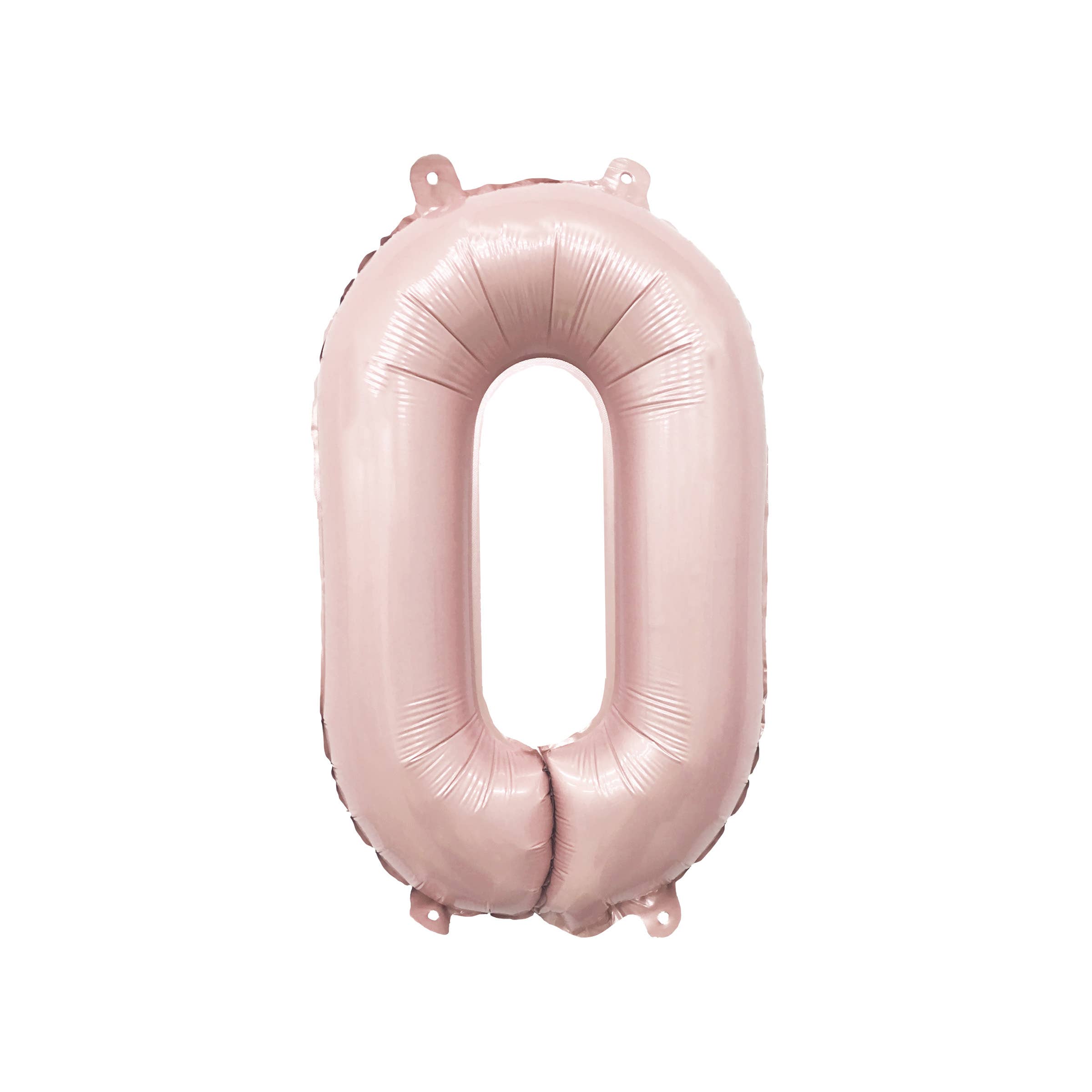 Ellie's Party Supply - Wholesale Balloon - Barely Blush Mylar Number Balloons (32 Inches)0