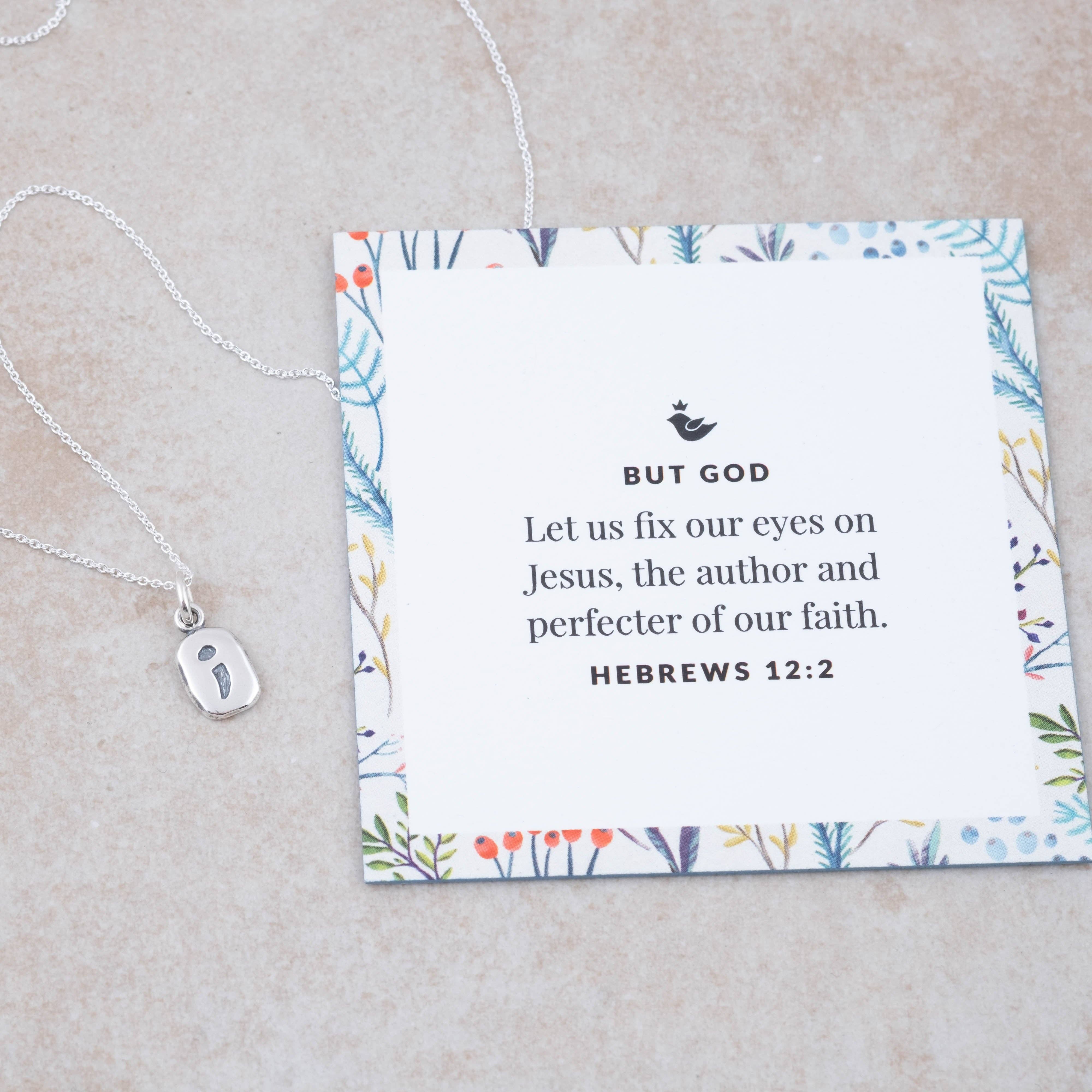 Sterling Silver Little But God Necklace for wholesale on Faire6