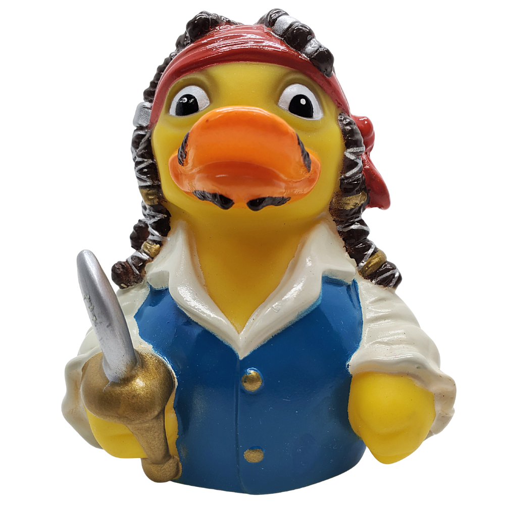 CelebriDucks - Wholesale Bath Toy - Baby - Captain Quack Mallard, Pirate of the Quackibeean 5