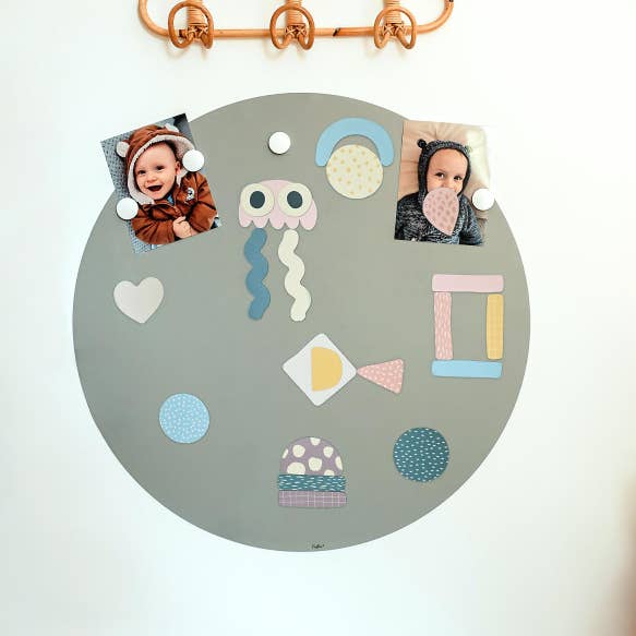 Lavagna magnetica rotonda colorata per la vendita all'ingrosso da parte di Ferflex