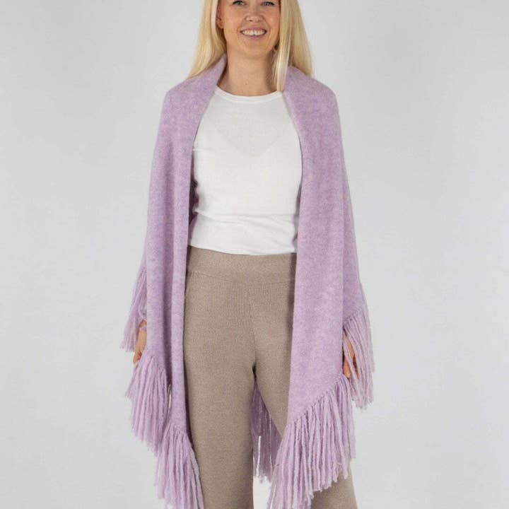 Merete Dèhn - Wholesale Wrap - Women's - Daisy Shawl - Alpaca & Merino Wool15