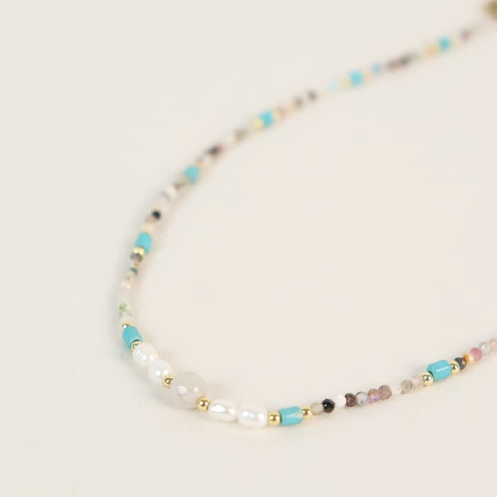 Angels Whisper Accessories - Wholesale Beaded/pearl necklace - Soléa Beaded Necklace4