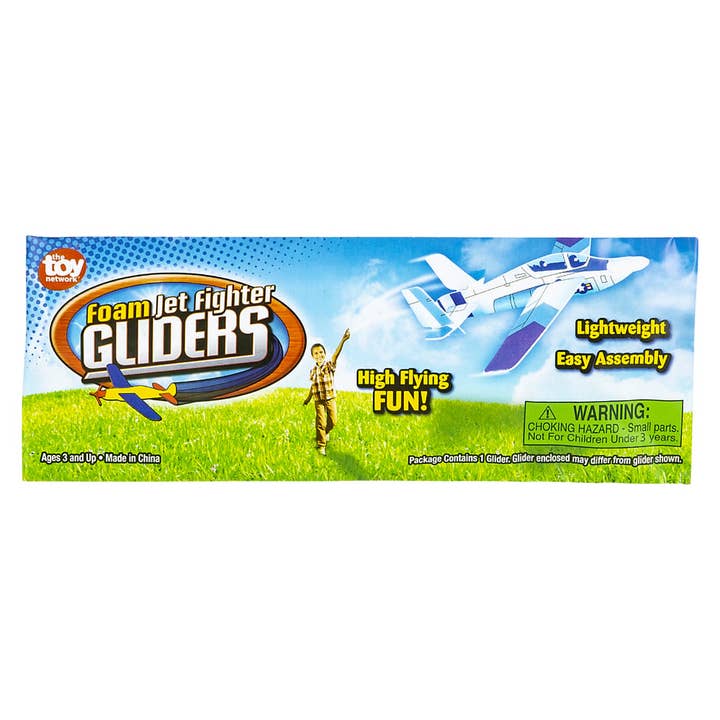 La Luna Bella - Toys - Wholesale Classic Toy - Kids - 8" JET FIGHTER GLIDER LLB kids toys3