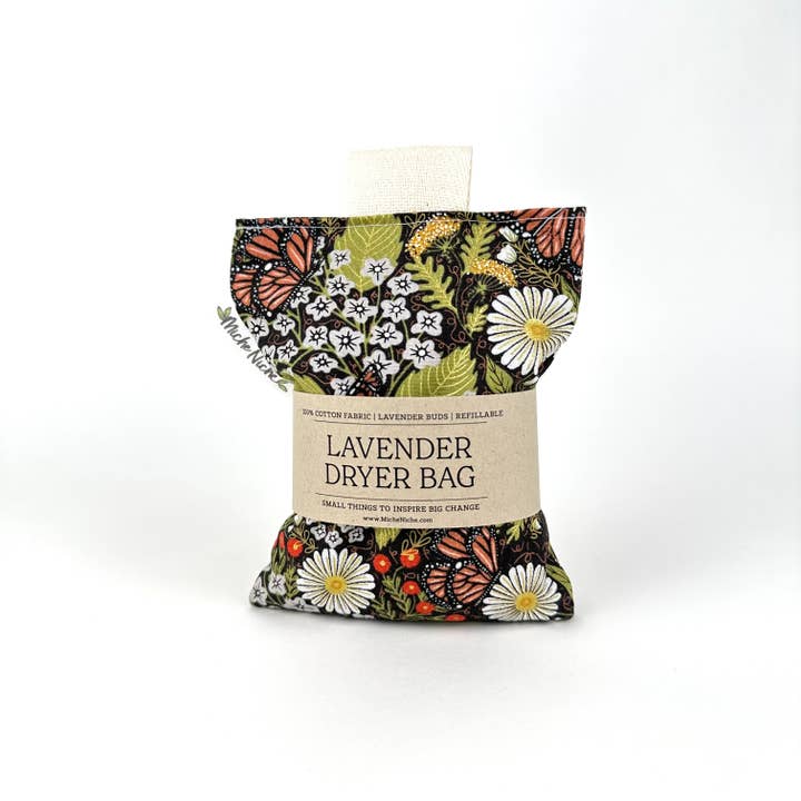 Lavender Dryer Bag | Butterflies for wholesale by Miche Niche