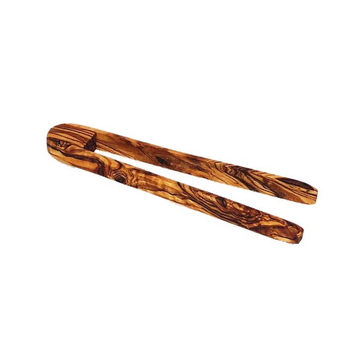 Natural OliveWood – wholesale Kitchen tong – Olive Wood Toaster Tongs4
