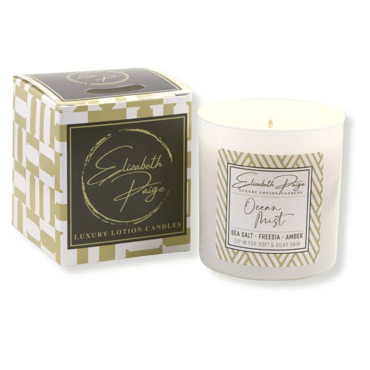 Elizabeth Paige Candles – Großhandel Kerze im Glas / gefüllte Kerze – Lotionskerze - Ocean Mist1