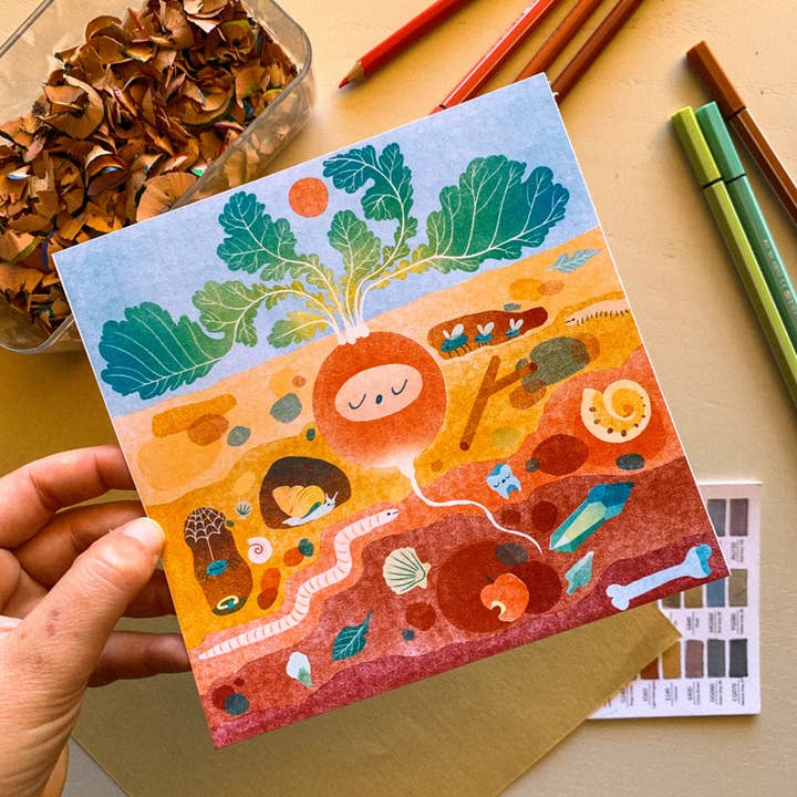 The Sun, XIX - Wholesale Art Print - Ravanello - stampa quadrata1