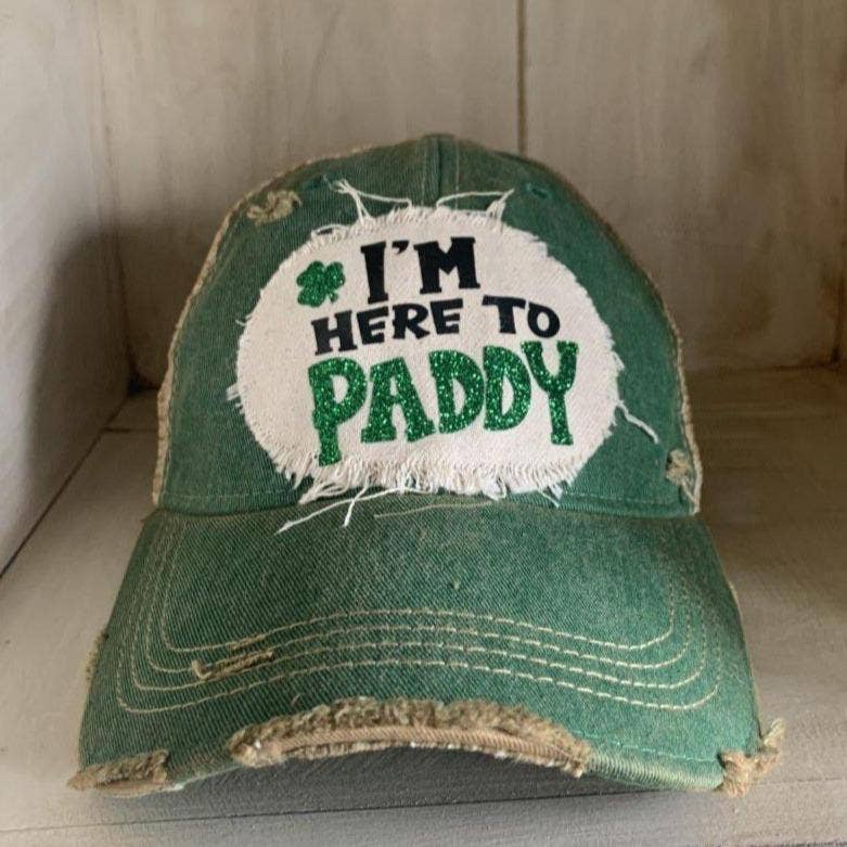 BohoGroove - Wholesale Baseball Cap - Women's - I'm Here to Paddy Hat, St. Patrick's Day Hat, St Paddy's7
