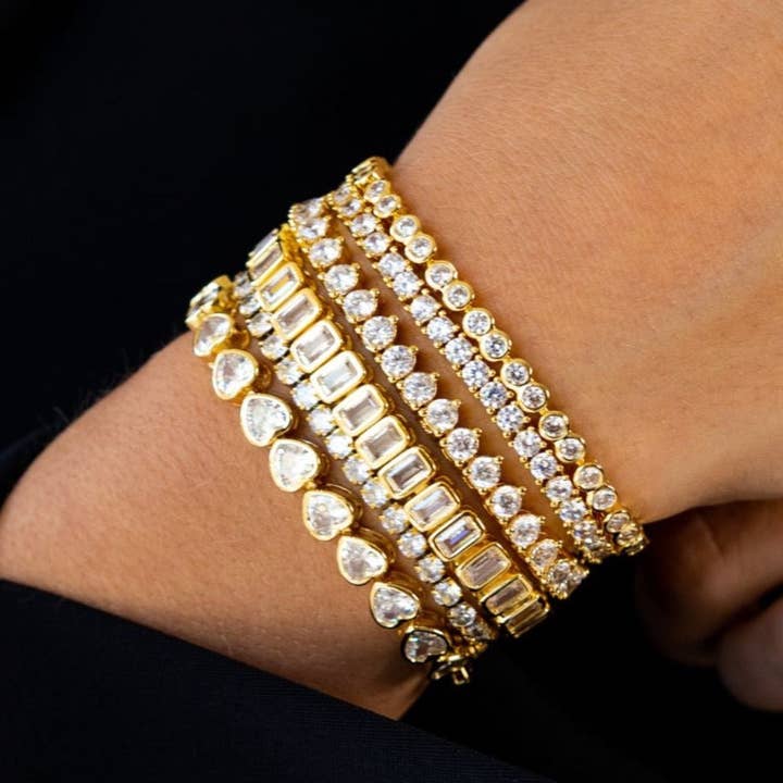 Sahira Jewelry Design - Vente Bracelet tennis - Bracelet Tennis Melinda2