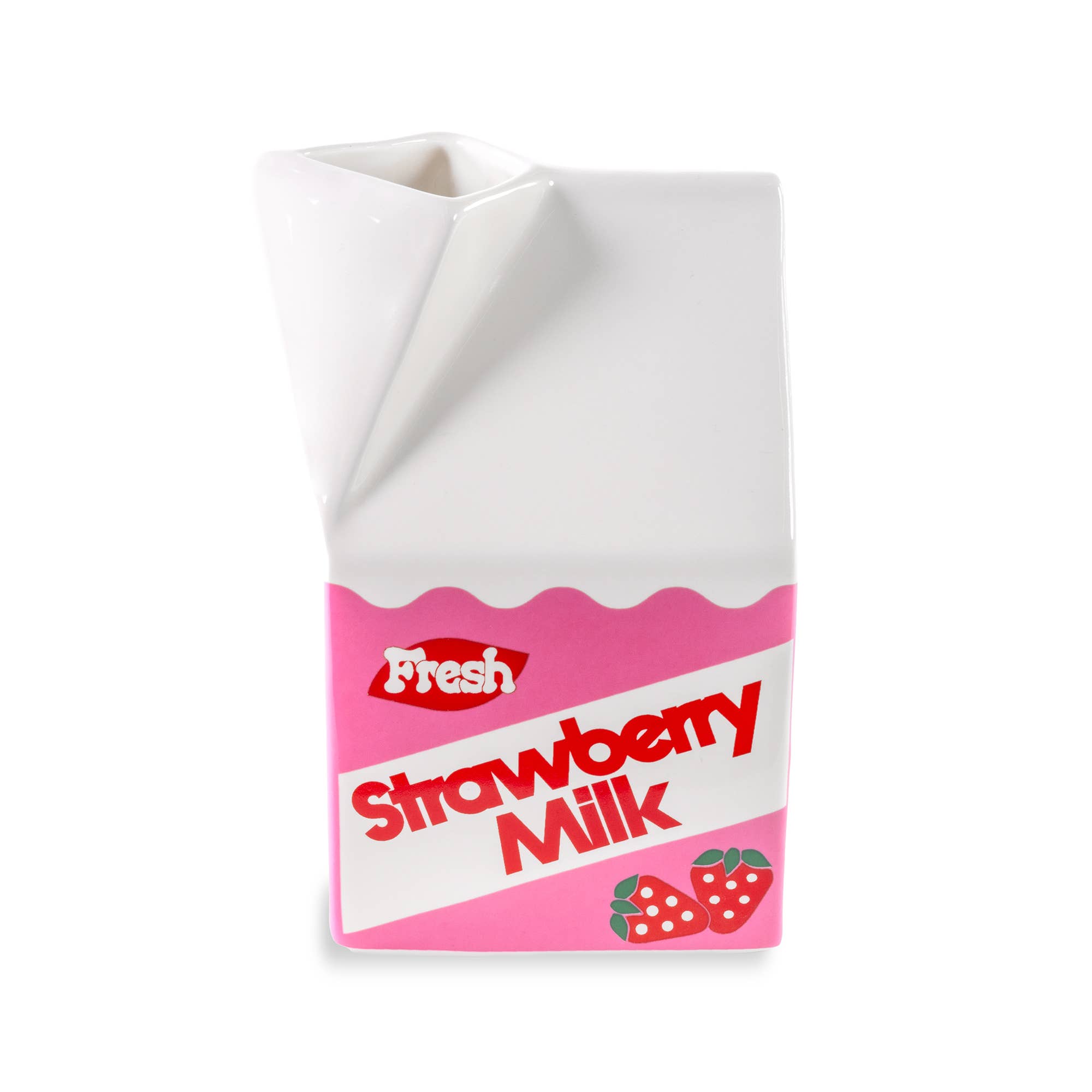 Ban.do - Wholesale Vase - Ceramic Vase, Strawberry Milk1