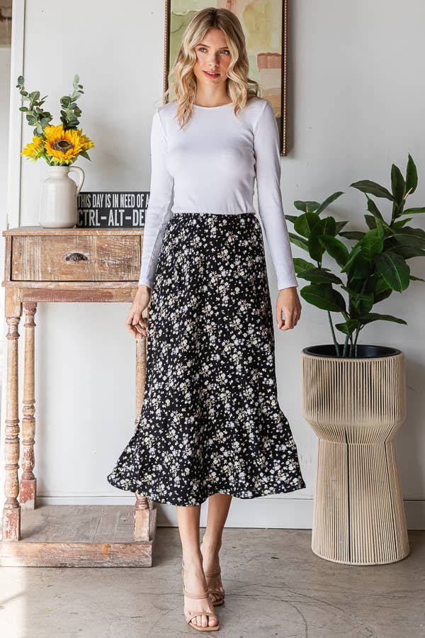 miroh - Vente Jupe – femme - JUPE FLEURIE DITSY1