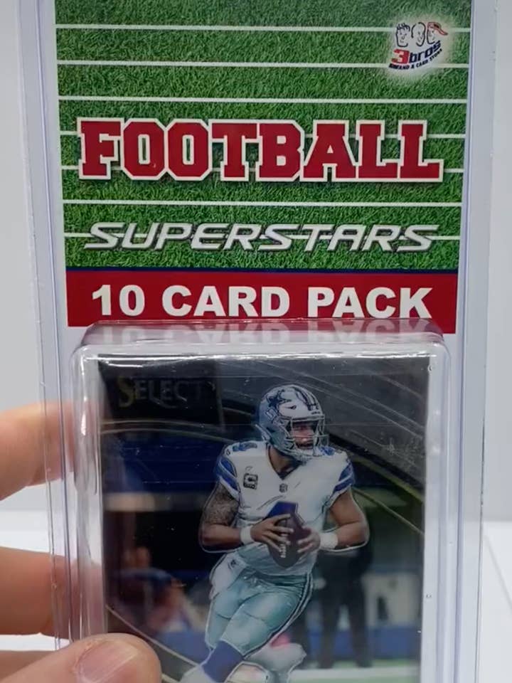 10-Card Dak Prescott Superstars Kit for wholesale by 3bros And A Card Store