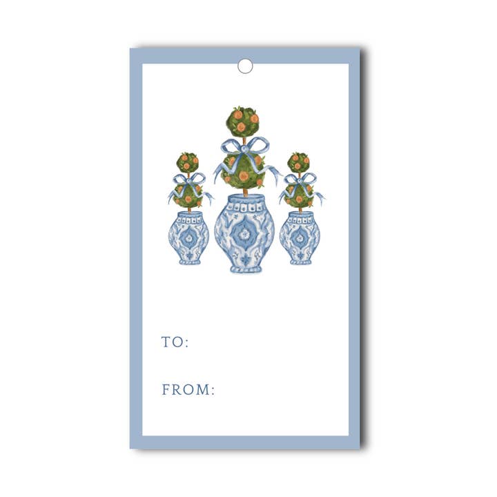 Topiaries Gift Tags for wholesale by Mads Studio & Co.