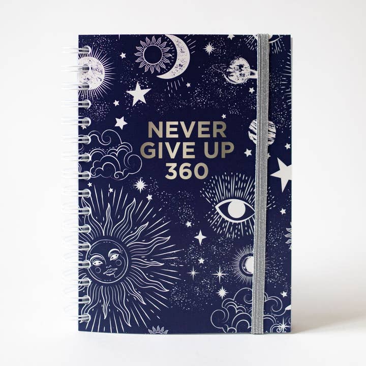 Never Give Up 360 Dagdroomplanner voor wholesale door Women Warriors
