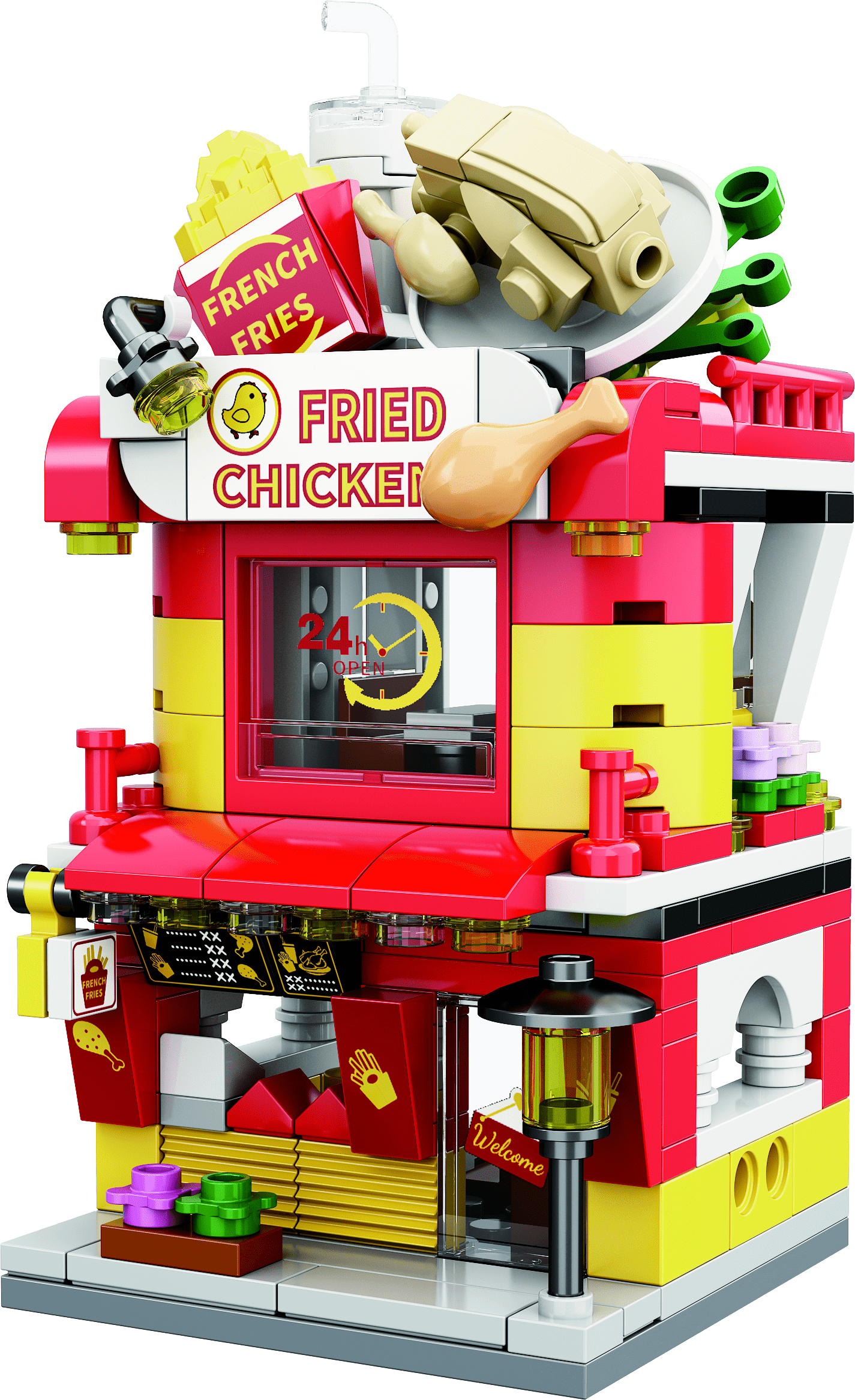 Open Bricks - Wholesale Build-a-Toy - Kids - OFFENE ZIEGEL - Snackbar1