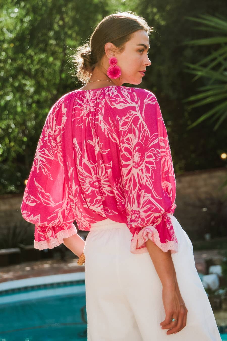 Oddi - Wholesale Blouse - Women's - Floral Printed Blouse9