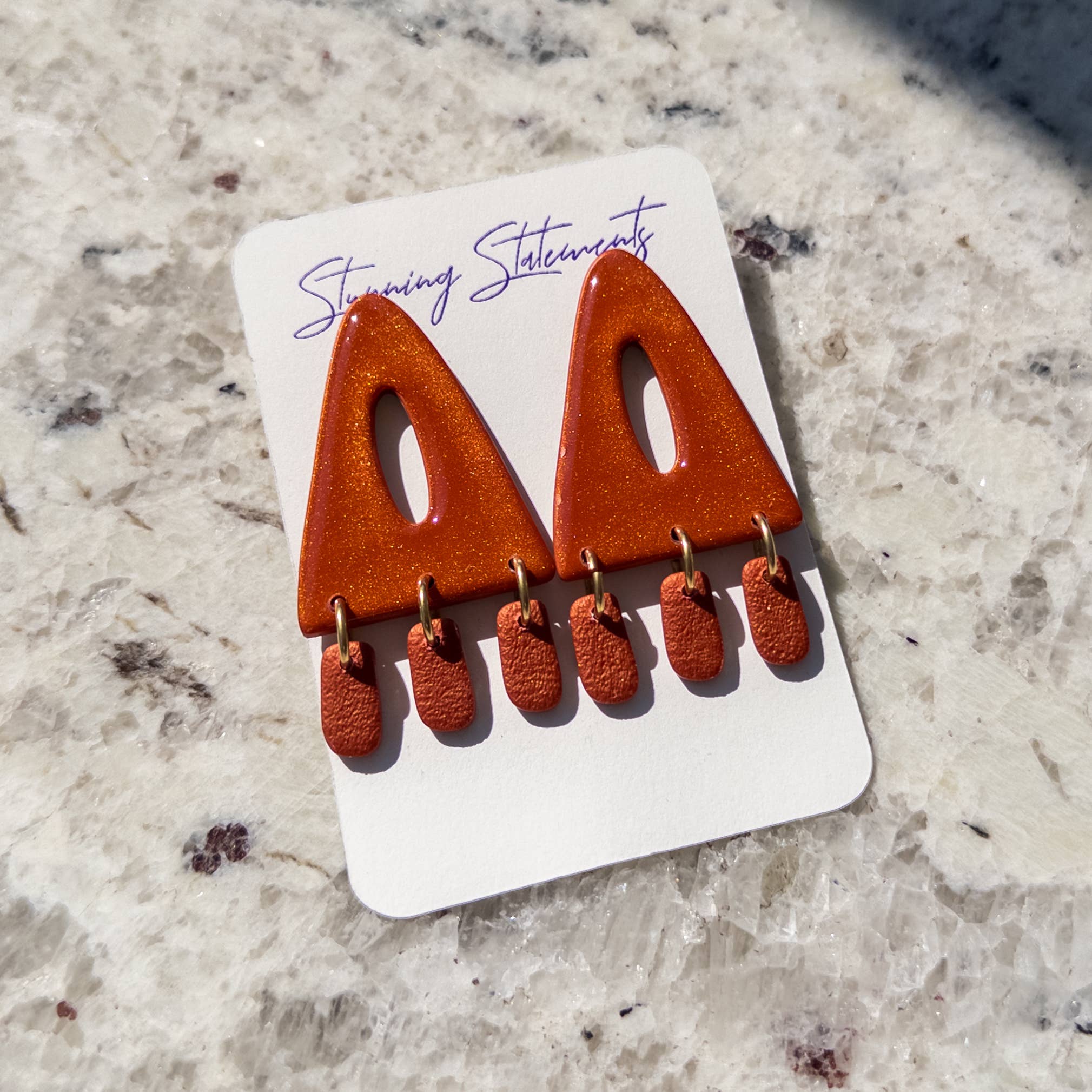 Stunning Statements - Wholesale Dangle Earrings - Trinity Clay Dangle Earrings 2