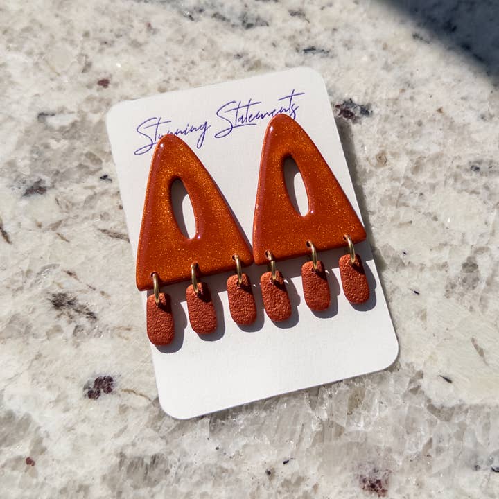 Stunning Statements - Wholesale Dangle Earrings - Trinity Clay Dangle Earrings 2