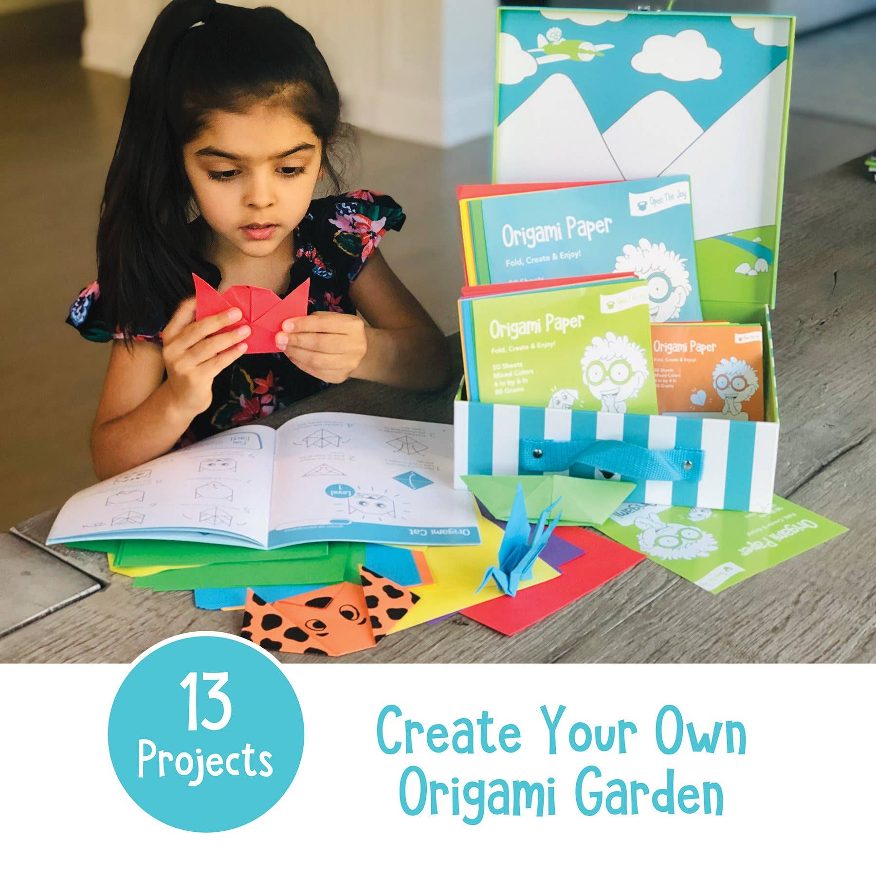 Open The Joy - Wholesale DIY Craft Kit - Kids - Origami Activity Kit: Nurture Mindfulness2