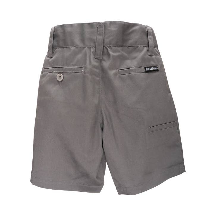 Shorts Chino Enfant Bébé Gris Knuckleheads pour la vente par Knuckleheads Clothing