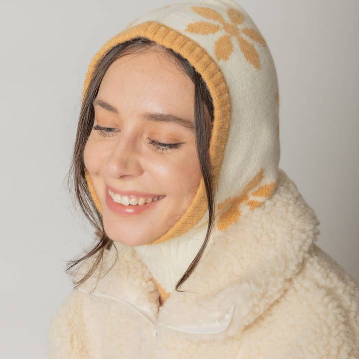 Do Everything In LoveĀ® - Wholesale Balaclava - Women's - Flower Print Snood2