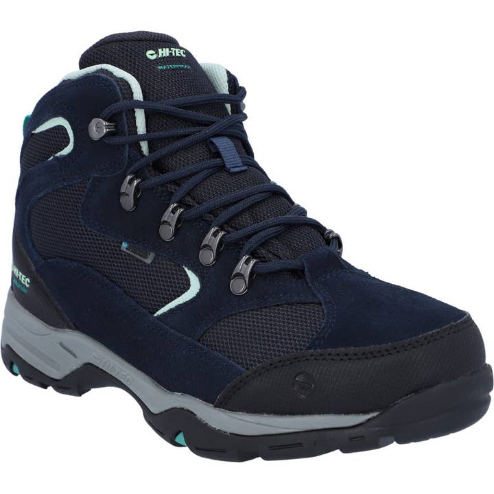 Hi-Tec Women's Storm WP Walking Boots in 2 Colour Options 4 to 8 for wholesale by Brooklyn Big & Tall
