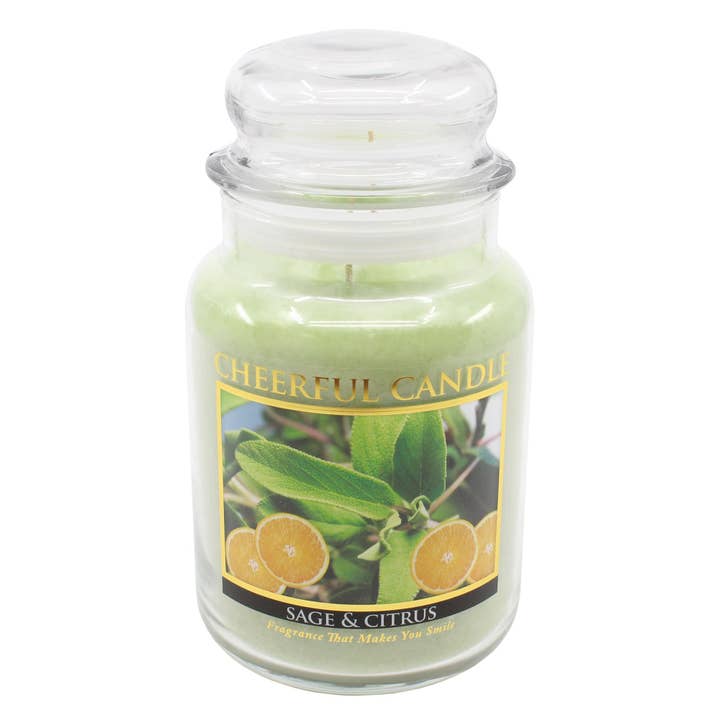 SAGE & CITRUS SCENTED CANDLE for wholesale by Arcucci Trade Srl