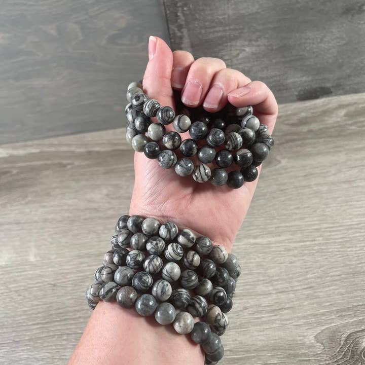 Keystone Crystals - Wholesale Beaded Bracelet - Gemstone Beaded Bracelets 10mm – Crystal Healing Jewelry41