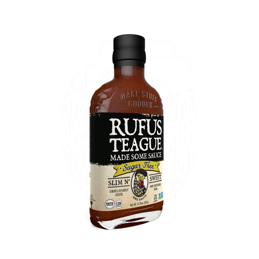 Rufus Teague - Wholesale BBQ Sauce - Slim N' Sweet Sugar Free BBQ Sauce1