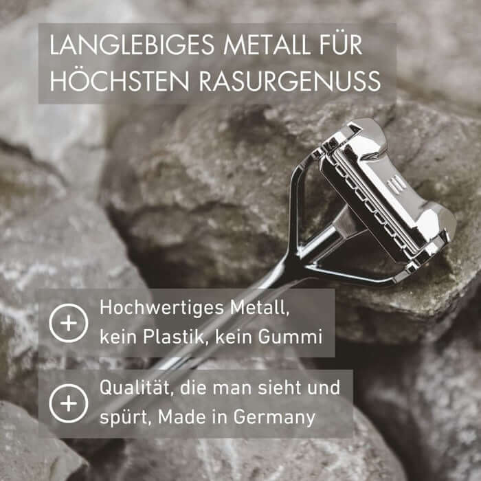 SHAVENT – Großhandel Rasierer – Herren – NEU: SHAVENT Original 2.0 - Magnetic Force - eleganter Schwingkopf-Rasierer aus Metall8