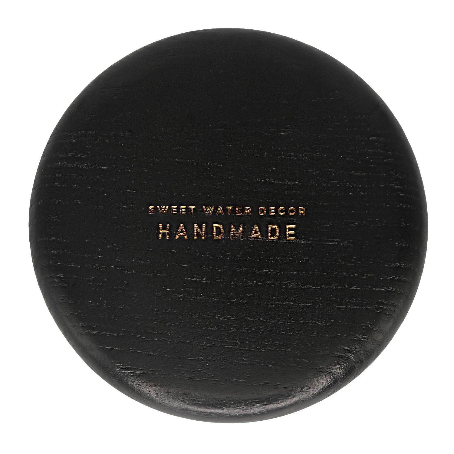 Sweet Water Decor - Wholesale Decorative Tray - Black Round Wood Tray - Home Decor & Gifts7