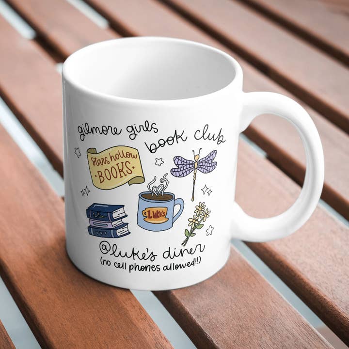 Gilmore Girls Book Club 15oz Mug for wholesale by The Corner Shop