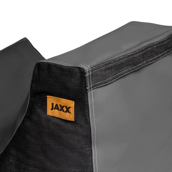 LuvU - Wholesale Chair - Jaxx Pixel Gamer Bean Bag Chair, Premium Vinyl / Dark Denim84