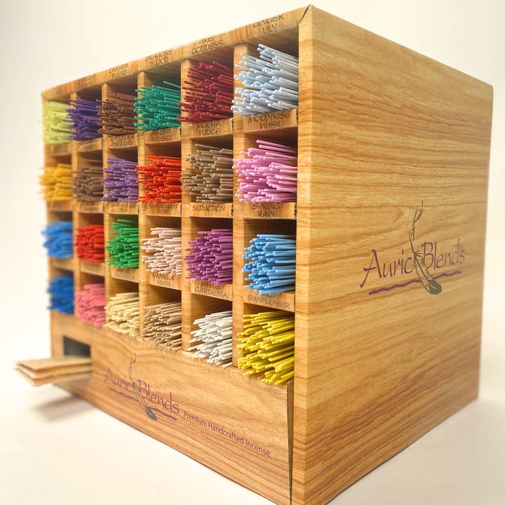 Auric Blends - Wholesale Incense - Incense Display | Fauxwood | 24 Fragrance4
