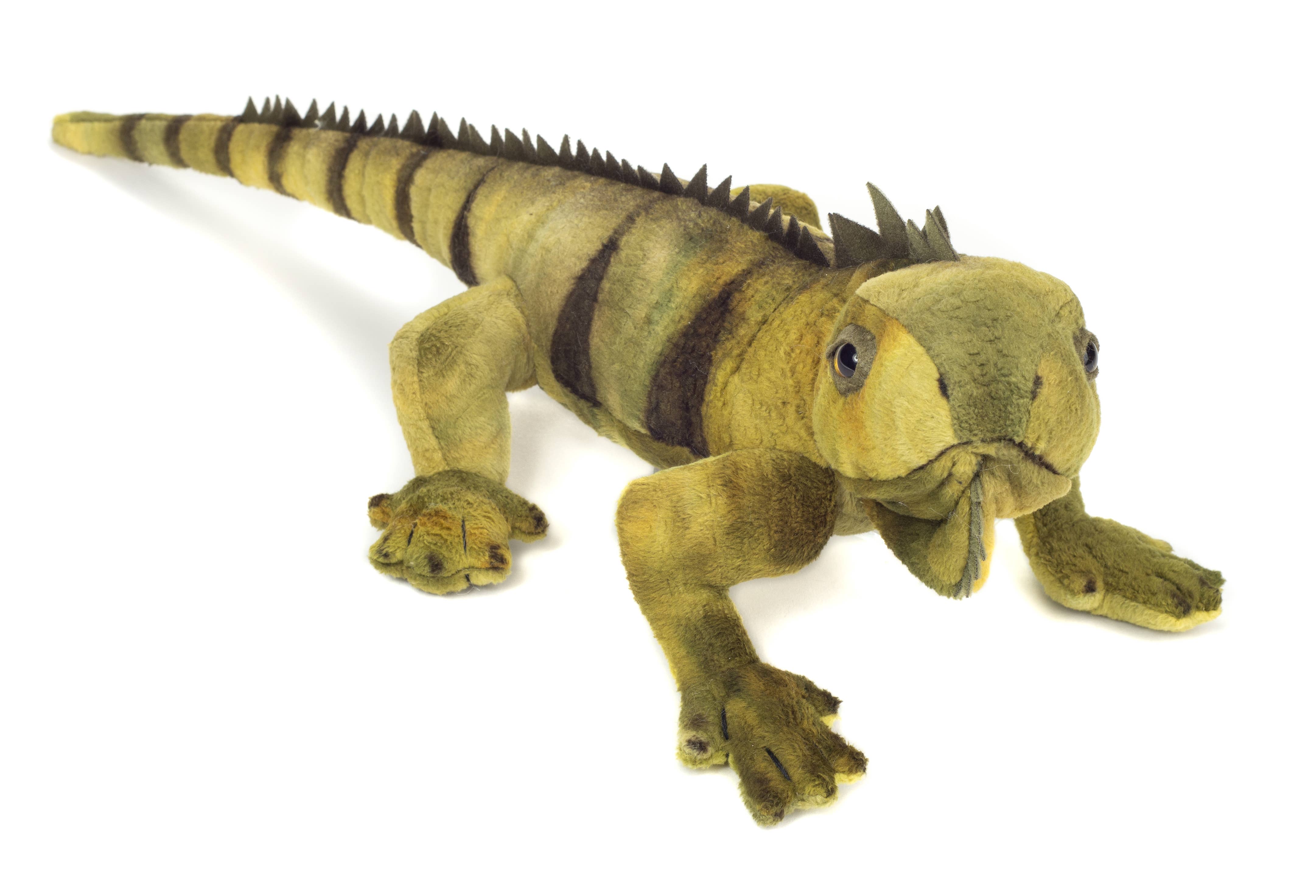 Teddy Hermann – Peluche - Crianças e bebés por atacado – Iguana 49 cm - brinquedo pelúcia - brinquedo macio
