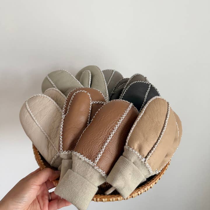 KIDS SHEARLING MITTENS and other Purchase Wholesale sheep hat. Free Returns & Net 60 Terms on Faire trending on Faire.