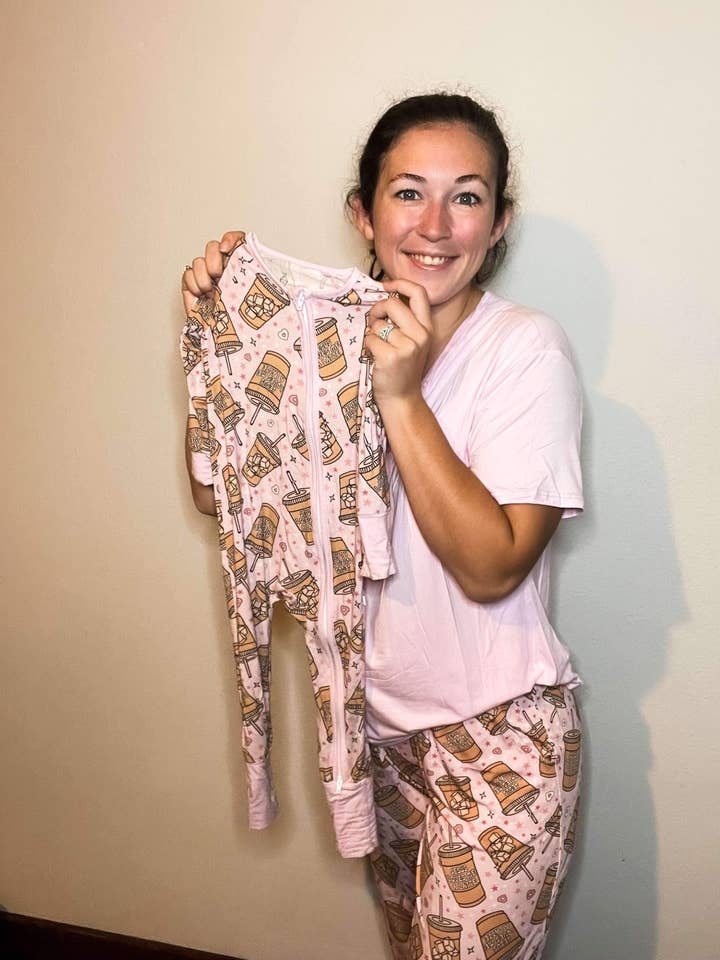 Knitted & Known LLC - Wholesale Sleepwear Bottom - Women's - Jesus Loves Me a Latte Women's Pajama Pants3