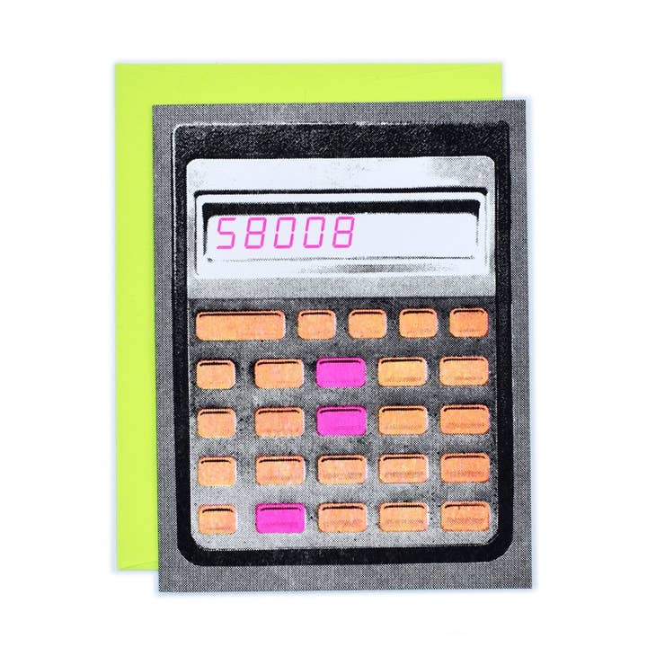 Next Chapter Studio - Wholesale Everyday Greeting Card - Decode Series - Calculator "58008"0