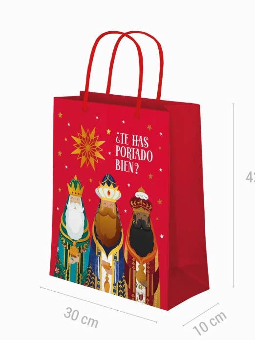 Gift bag Have you behaved well? Median for wholesale by Mis Globos