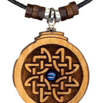 Woodcutts Inc. - Wholesale Pendant/Charm Necklace - Celtic Weave Zamulet Necklace