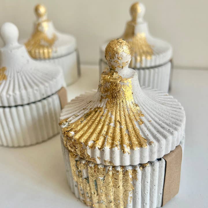 Koncretosa - Wholesale Jar/Filled Candle - Nina candle