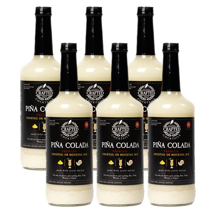 Crafted Cocktails - Wholesale Cocktail Mix/Syrup - Piña Colada Nonalcoholic Cocktail Mixer1