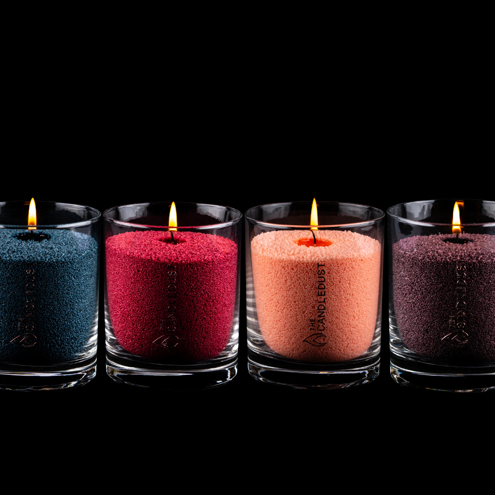 The Candledust - Vendita all'ingrosso Candela in vasetto - Candela nera in cera naturale senza profumo 160 g5