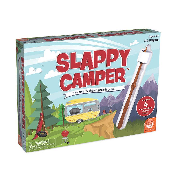 Slappy Camper for wholesale by MindWare & Peaceable Kingdom